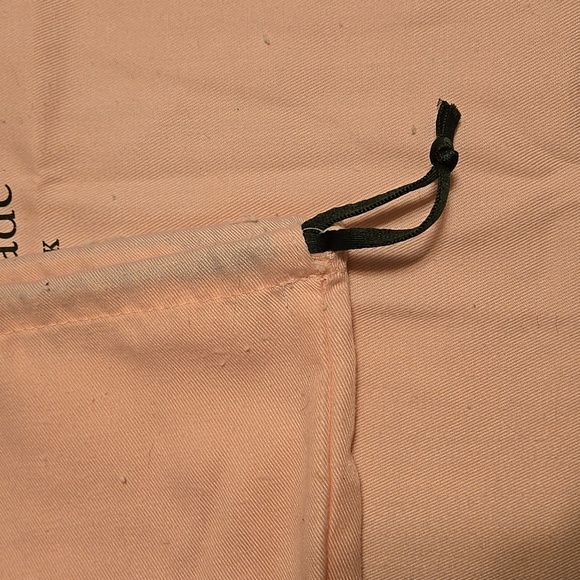 Kate Spade Pink Drawstring Purse Dust Jacket - Picture 3 of 4